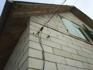 Подключение электричества к дому в п.Кузьмоловском