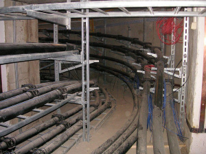 Прокладка силового кабеля для производства в г. Пикалёво