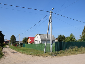 Подключение электричества от столба в Кудрово